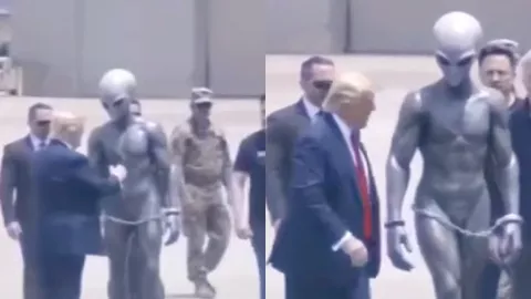 特朗普抓捕外星人