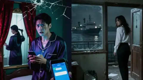 试睡员栽在江景房里