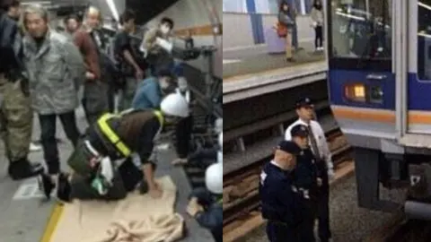 大阪地铁跳轨消失