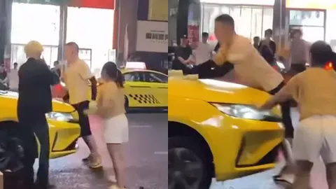 重庆出租车撞人事件