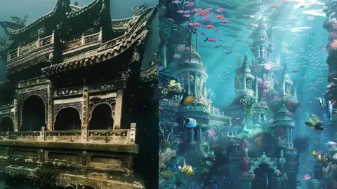 蓬莱海底古城