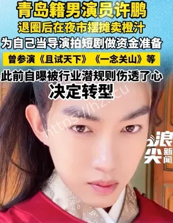 演员许鹏退圈