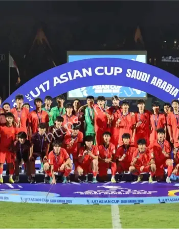 U17亚洲杯中国队亚军