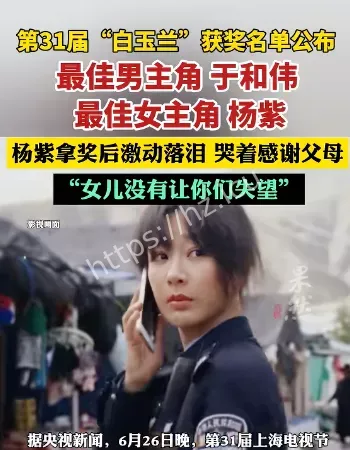 白玉兰奖获奖名单