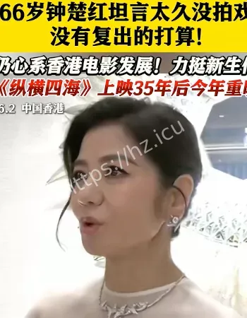 钟楚红没有复出打算