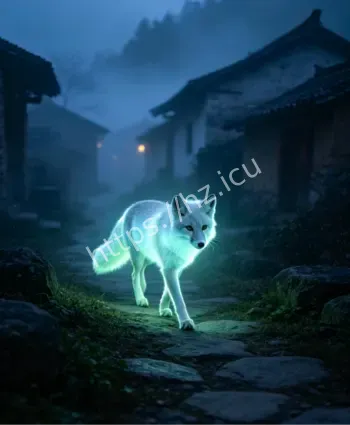 深山古村灵狐现身